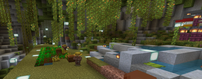 an ancient city in minecraft