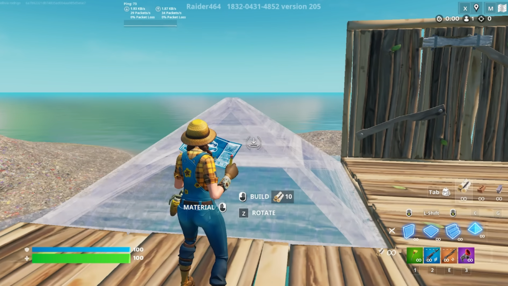 basic building in fortnite