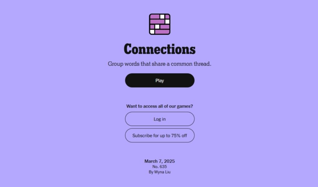 nyt connections