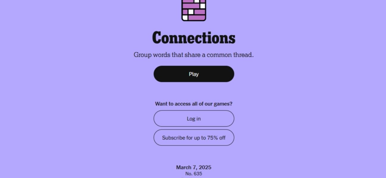 nyt connections