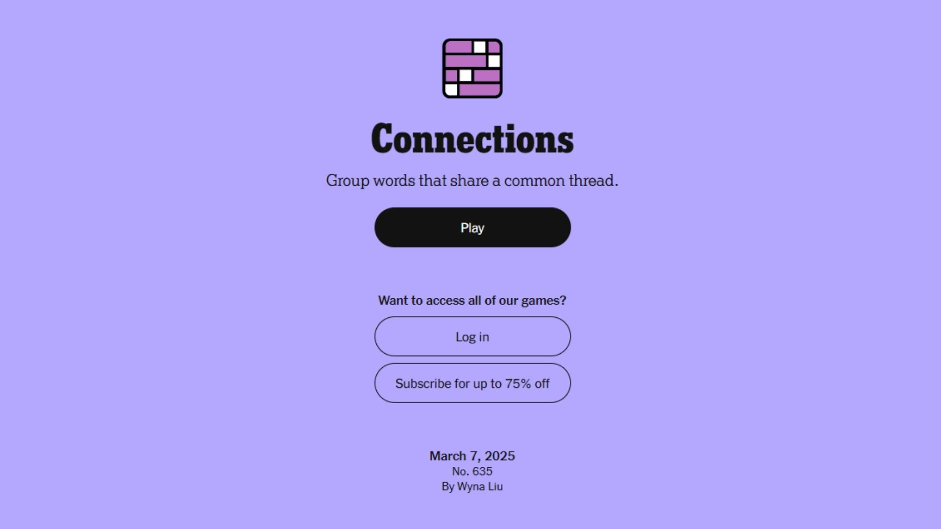 nyt connections