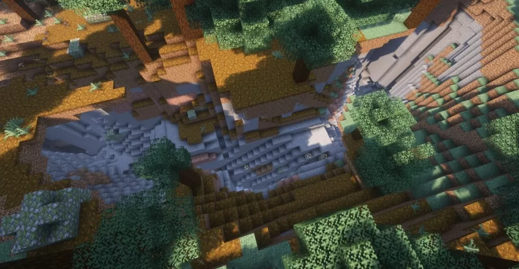 lush cave fissures in minecraft