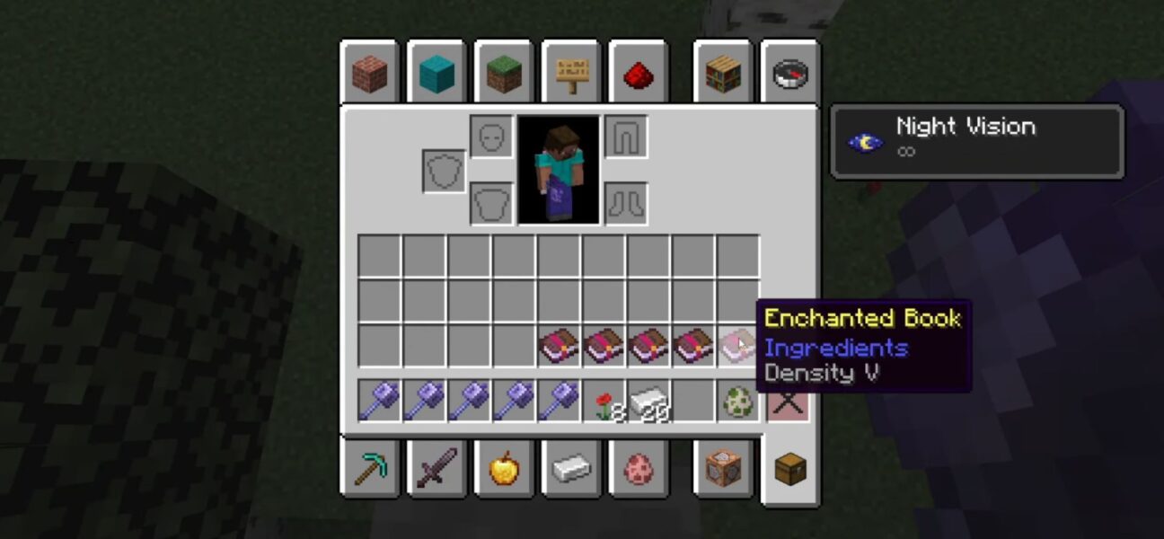 what does density enchantment do in minecraft and how to get it - featured image