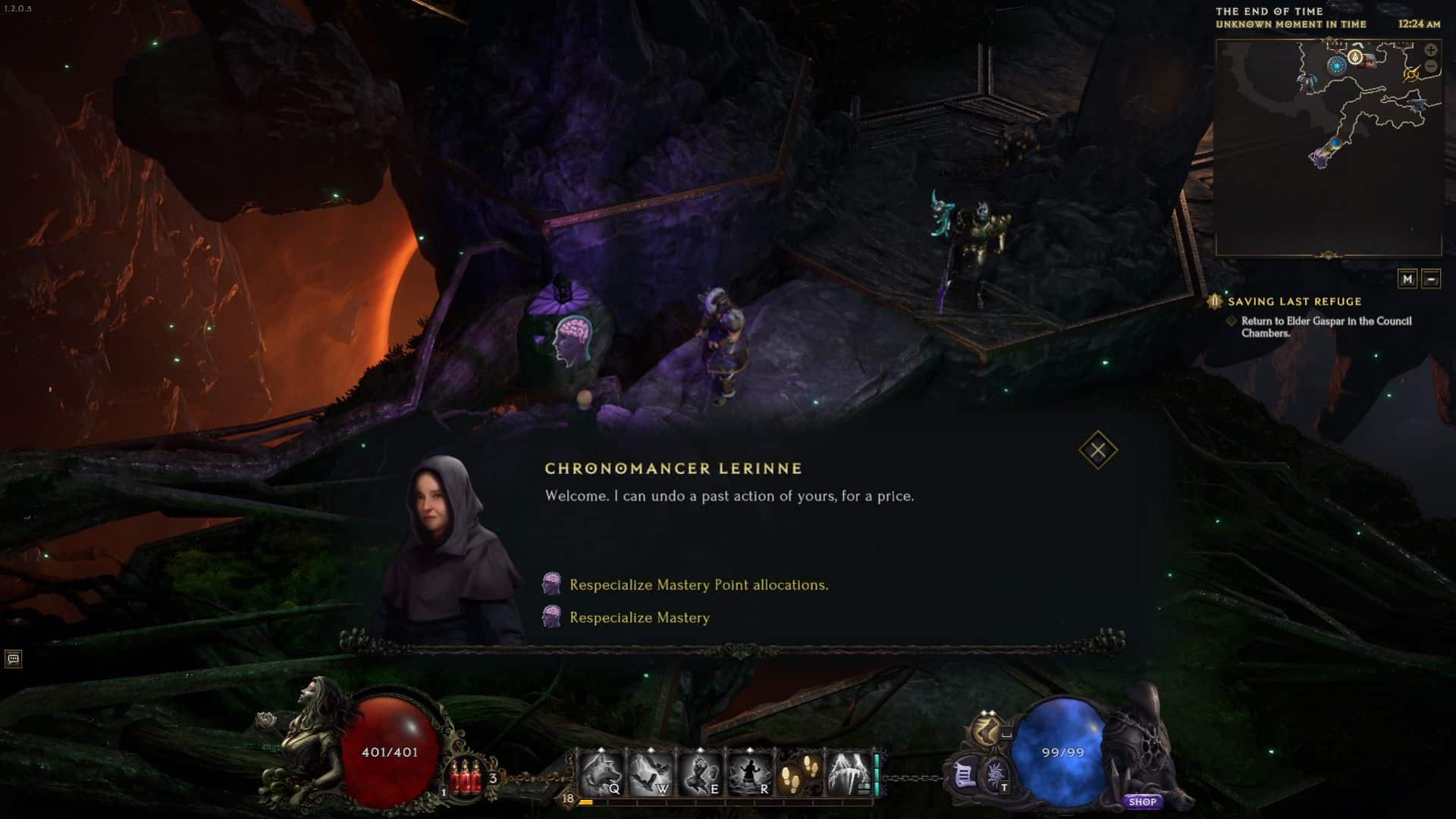 How to Change Mastery in Last Epoch.