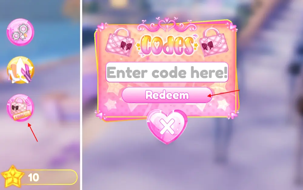 Redeem Dress to Impress Codes